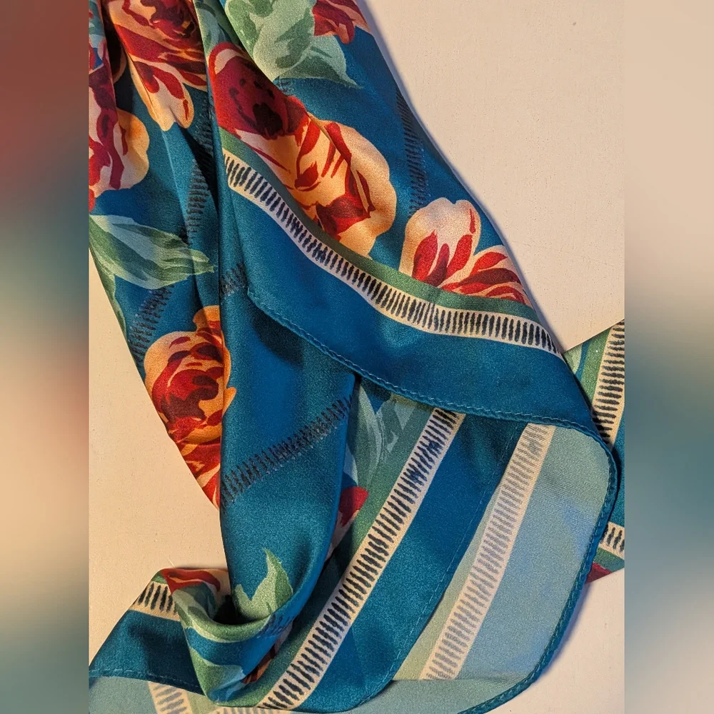 Anthropologie Summer Fruits Printed Hair Scarves, Rose/Patchwork, Select One